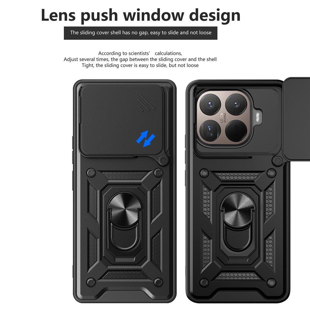 Ovitek za Xiaomi 15T Pro, Techsuit, CamShield, Roza