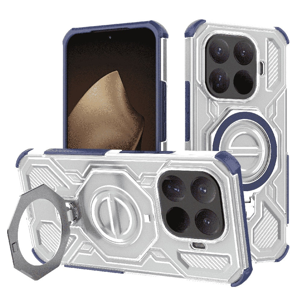 Ovitek za Xiaomi 15T Pro, Techsuit, Carbon Shield Pro, Modra