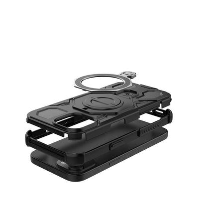 Case for Xiaomi 15T Pro, Techsuit, Carbon Shield Pro, Black