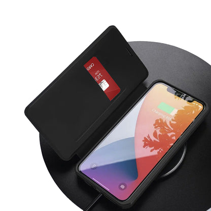 Ovitek za Xiaomi 15T Pro, Techsuit, Magskin Book, Črna