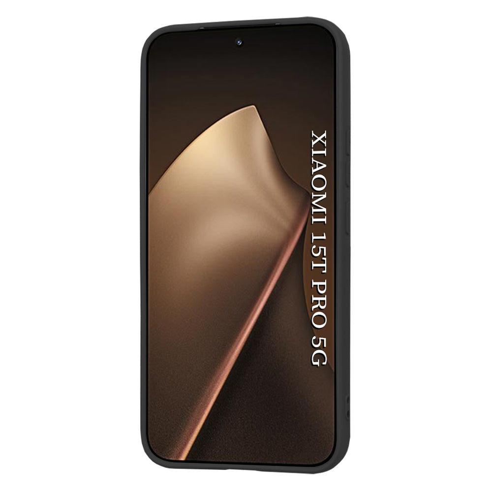 Ovitek za Xiaomi 15T Pro, Techsuit, SoftFlex, Črn