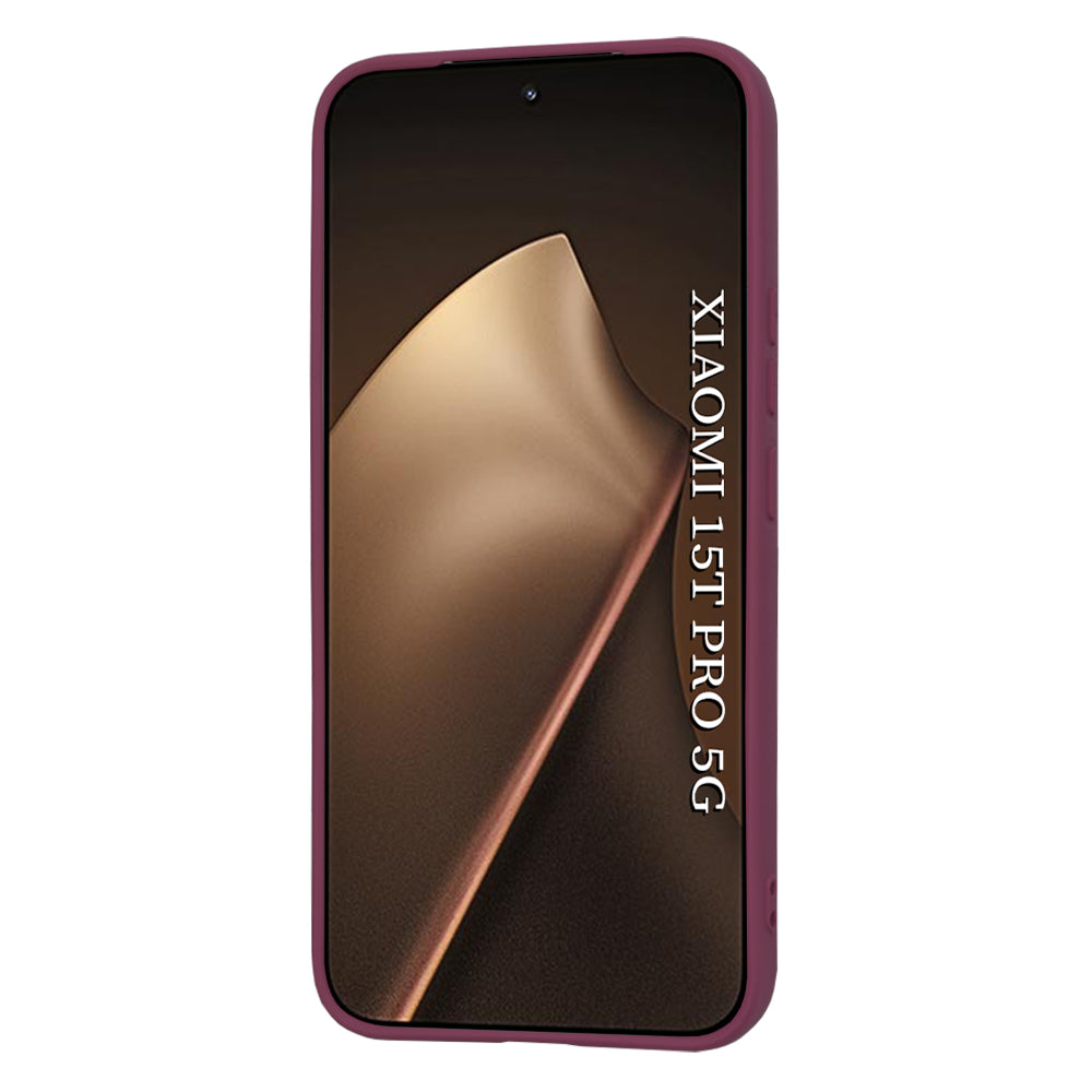 Ovitek za Xiaomi 15T Pro, Techsuit, SoftFlex, Češnjeva