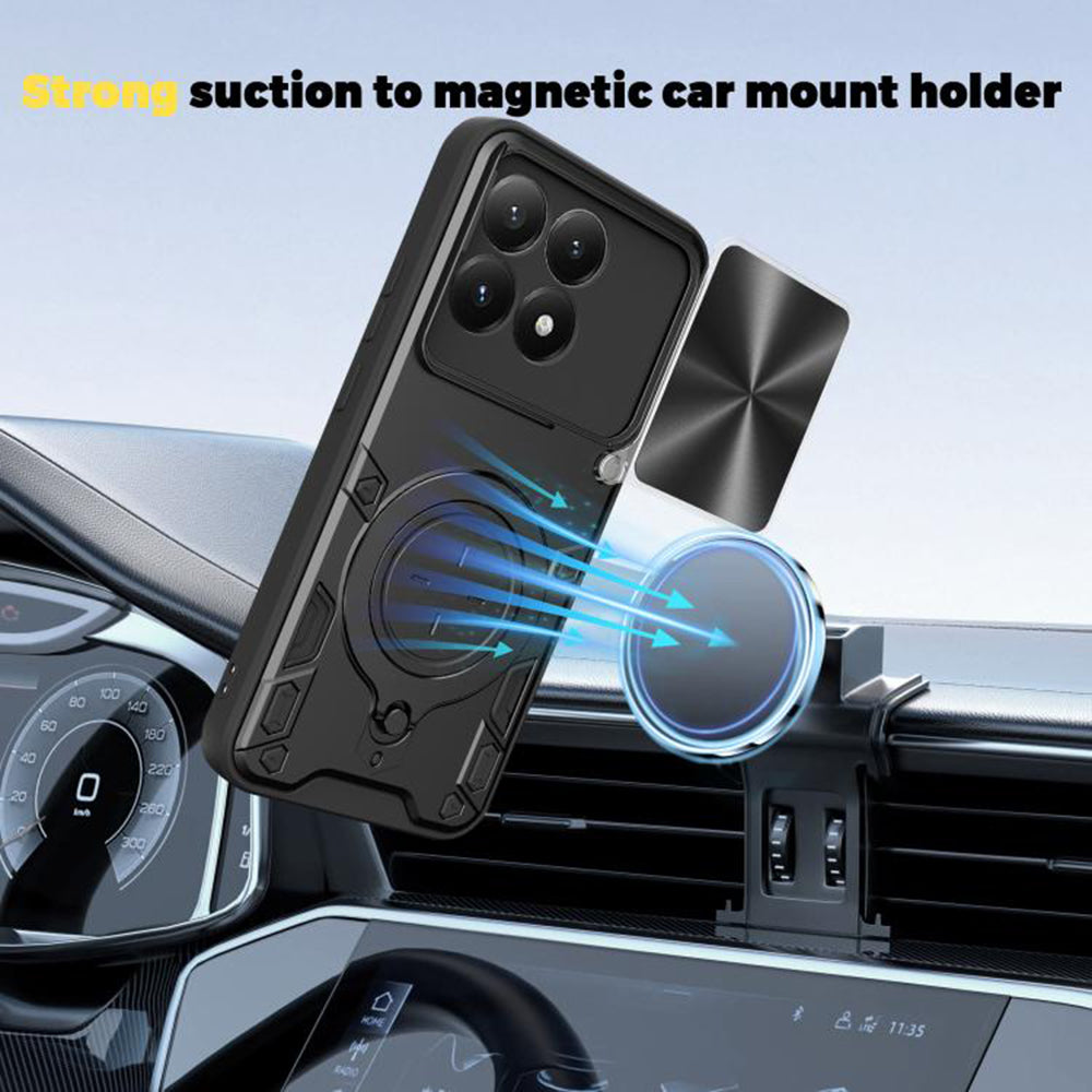 Ovitek za Xiaomi 15T, Techsuit, CamGuard Pro, Roza