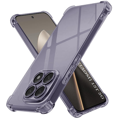 Ovitek za Xiaomi 15T, Techsuit, Proti udarcem Prozoren, Dimljen