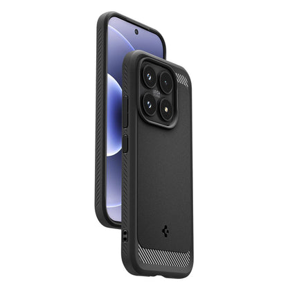 Ovitek za Xiaomi 17, Spigen, Rugged Armor, Mat Črna ACS10458