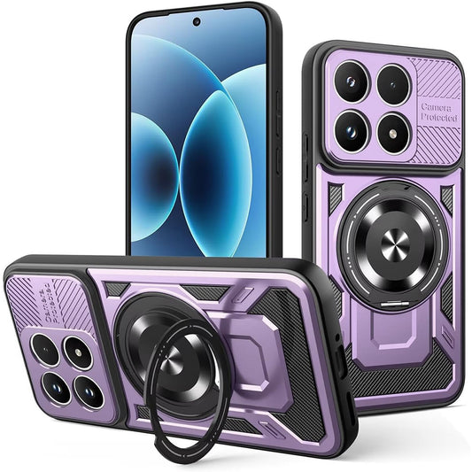 Ovitek za Xiaomi 17, Techsuit, RuggedCam, vijoličen