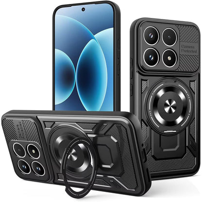 Ovitek za Xiaomi 17, Techsuit, RuggedCam, Črn