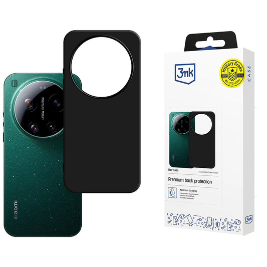 Ovitek za Xiaomi 17 Ultra, 3MK, Črn