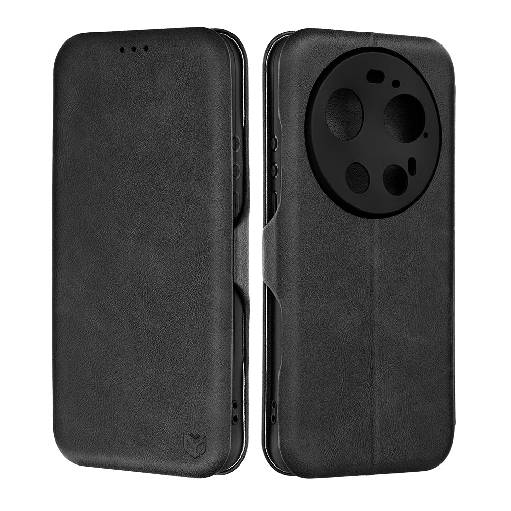 Ovitek za Xiaomi 17 Ultra, Techsuit, Safe Wallet Plus, Črn