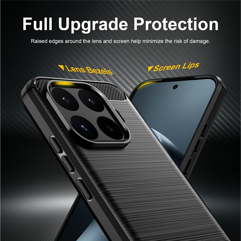 Ovitek za Xiaomi 17T, OEM, Carbon Black, Črn