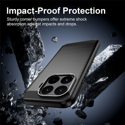 Ovitek za Xiaomi 17T, OEM, Carbon Black, Črn