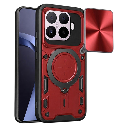 Ovitek za Xiaomi 17T Pro, Techsuit, CamGuard Pro, rdeč