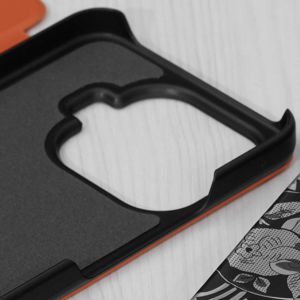 Ovitek za Xiaomi 17T Pro, Techsuit, eFold, oranžen
