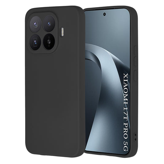 Ovitek za Xiaomi 17T Pro, Techsuit, SoftFlex, Črn