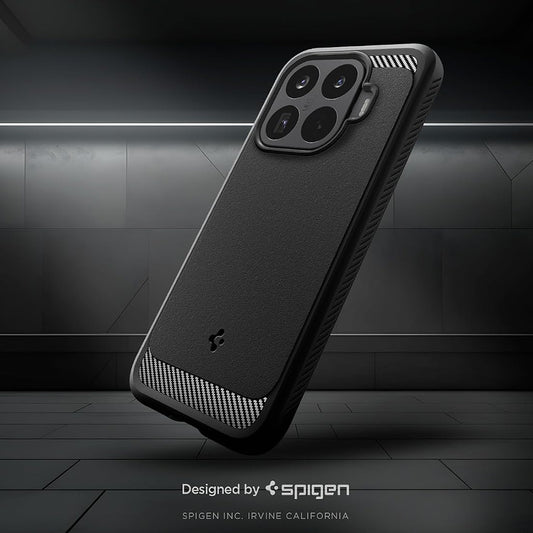 Ovitek za Xiaomi 17T, Spigen, Rugged Armor, Črn ACS11870