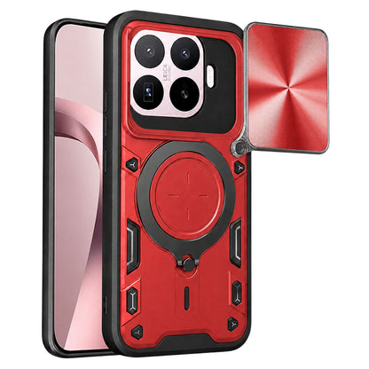 Ovitek za Xiaomi 17T, Techsuit, CamGuard Pro, rdeč