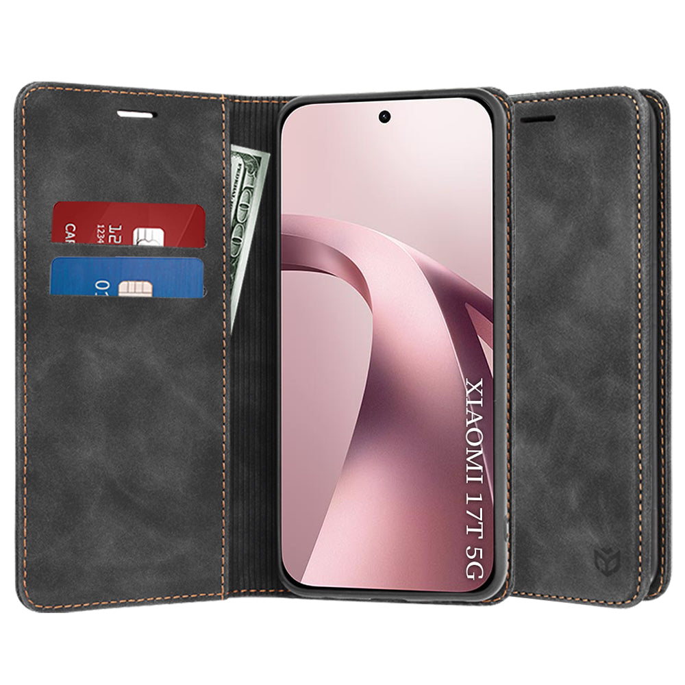 Ovitek za Xiaomi 17T, Techsuit, Confy, Črn