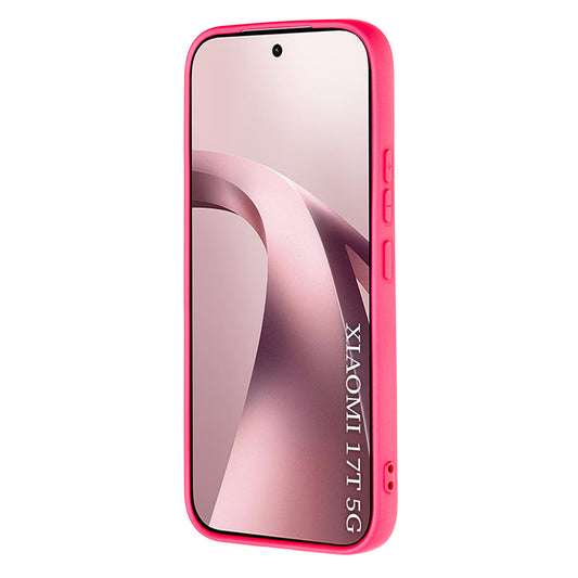 Ovitek za Xiaomi 17T, Techsuit, SoftFlex, Temno roza
