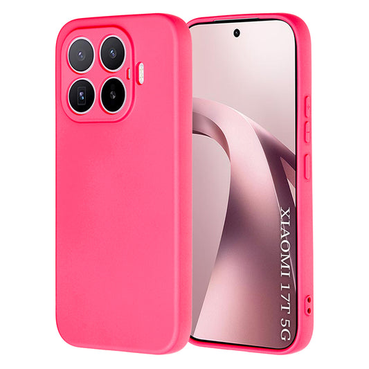 Ovitek za Xiaomi 17T, Techsuit, SoftFlex, Temno roza