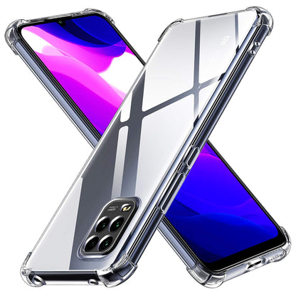 Ovitek za Xiaomi Mi 10 Lite 5G, Techsuit, Proti udarcem Prozoren, Prosojen