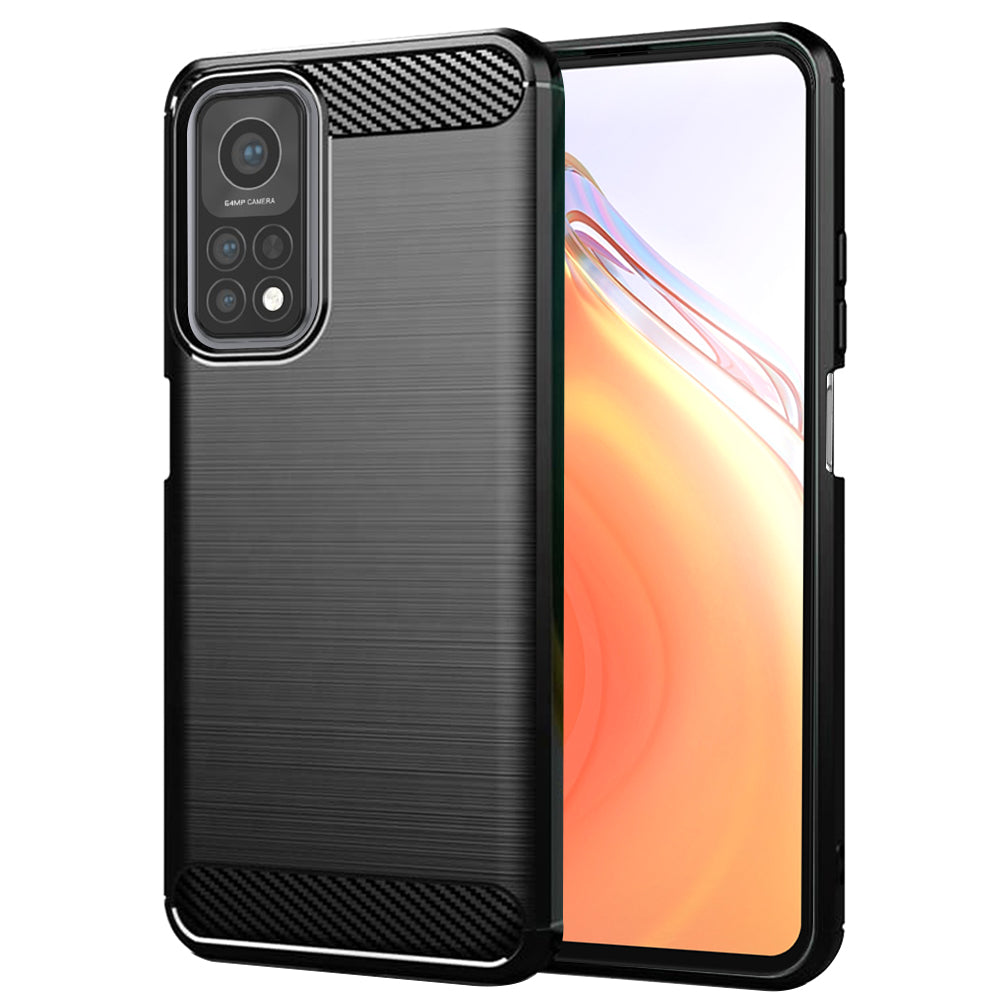 Case for Xiaomi Mi 10T 5G / 10T Pro 5G, Techsuit, Carbon, Black