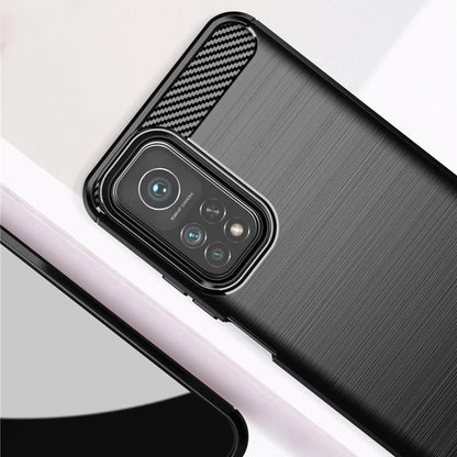 Case for Xiaomi Mi 10T 5G / 10T Pro 5G, Techsuit, Carbon, Black