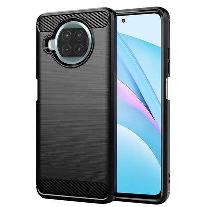 Ovitek za Xiaomi Mi 10T Lite 5G, Techsuit, Karbon, Črn
