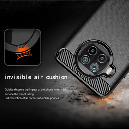 Ovitek za Xiaomi Mi 10T Lite 5G, Techsuit, Karbon, Črn
