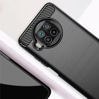 Ovitek za Xiaomi Mi 10T Lite 5G, Techsuit, Karbon, Črn