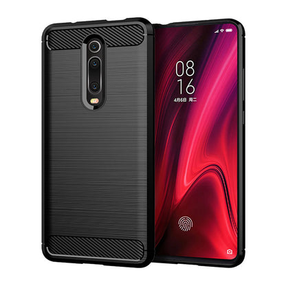 Ovitek za Xiaomi Mi 9T Pro / 9T / Redmi K20 Pro / K20, Techsuit, Karbon, Črn