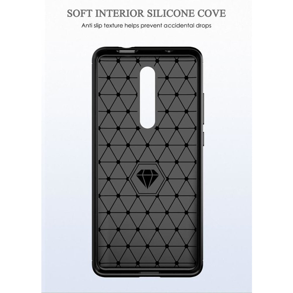 Ovitek za Xiaomi Mi 9T Pro / 9T / Redmi K20 Pro / K20, Techsuit, Karbon, Črn