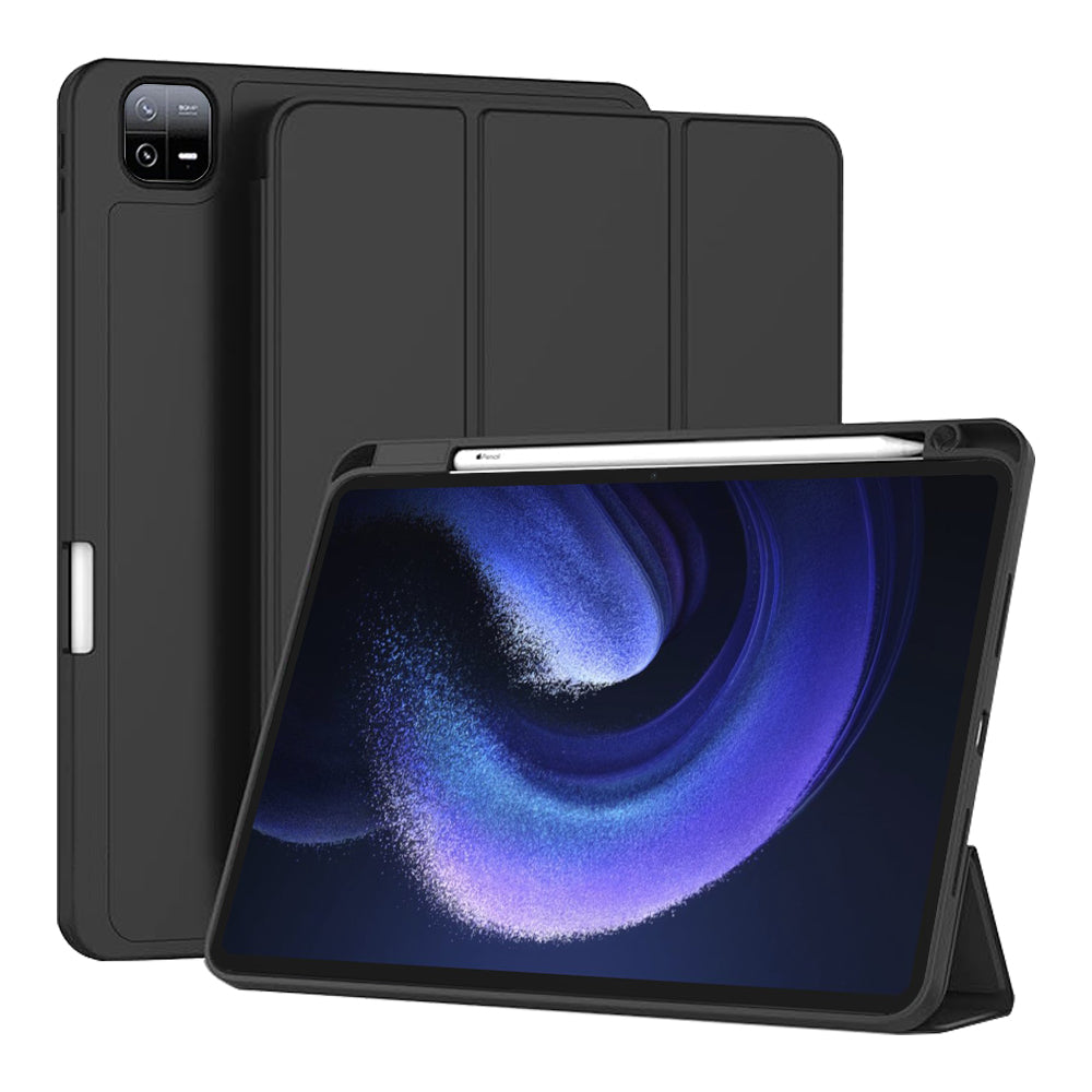 Ovitek za Xiaomi Pad 6 / 6 Pro, Techsuit, Flex Trifold, Črn