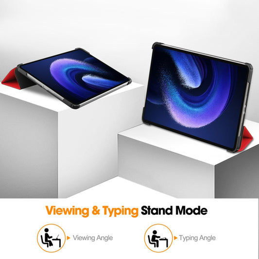 Ovitek za Xiaomi Pad 6 / 6 Pro, Techsuit, FoldPro, Rdeča
