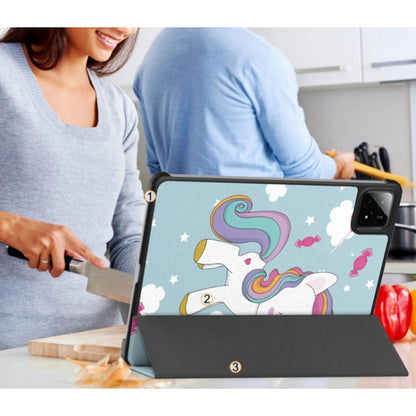 Ovitek za Xiaomi Pad 7 / 7 Pro, Techsuit, FoldPro Unicorn, večbarven