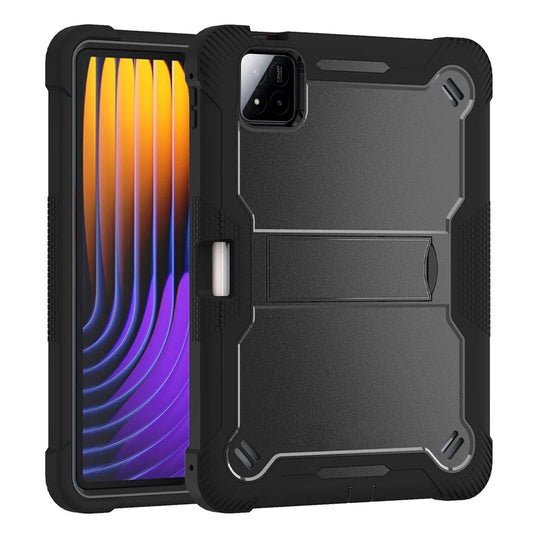 Ovitek za Xiaomi Pad 7, Techsuit, Rugged TabShell, Črn