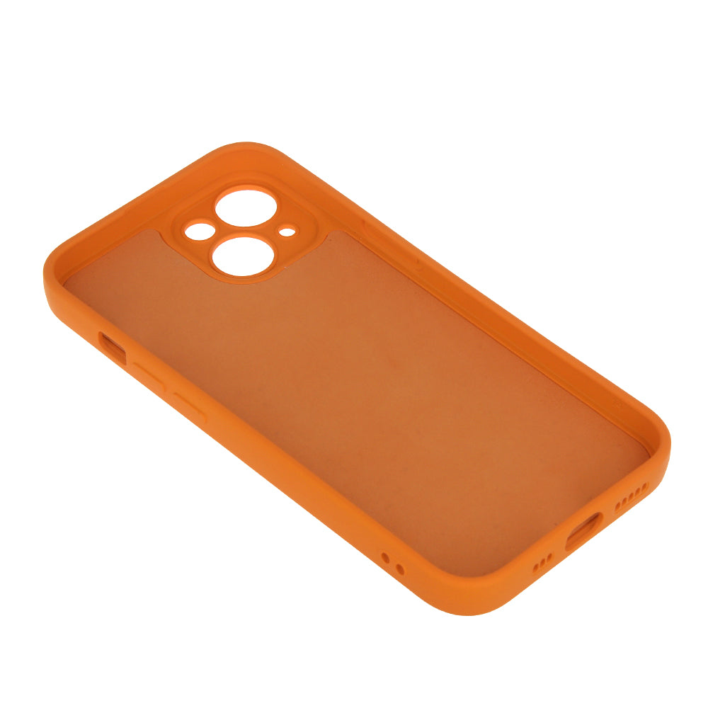 Ovitek za Xiaomi Poco M6 / Redmi 13C 5G, OEM, Silikon, Oranžen
