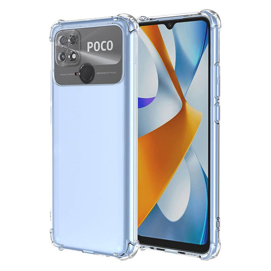 Ovitek za Xiaomi Poco C40, Techsuit, Proti udarcem Prozoren, Prosojen