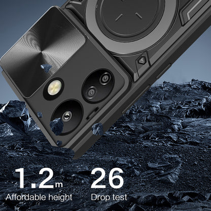 Ovitek za Xiaomi Poco C65 / Redmi 13C, Techsuit, CamGuard Pro, Črn
