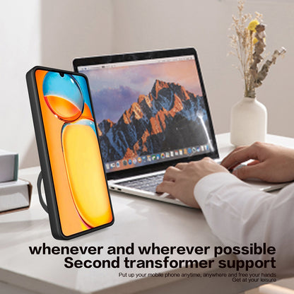 Ovitek za Xiaomi Poco C65 / Redmi 13C, Techsuit, CamGuard Pro, Črn