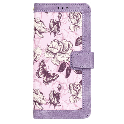 Ovitek za Xiaomi Poco C65 / Redmi 13C, Techsuit, FlipCraft, Vijoličen