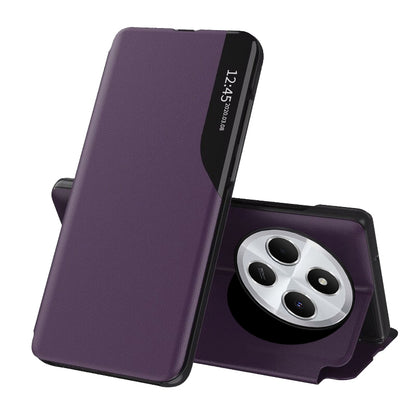Ovitek za Xiaomi Poco C75 / Redmi 14C, Techsuit, eFold, Vijolična