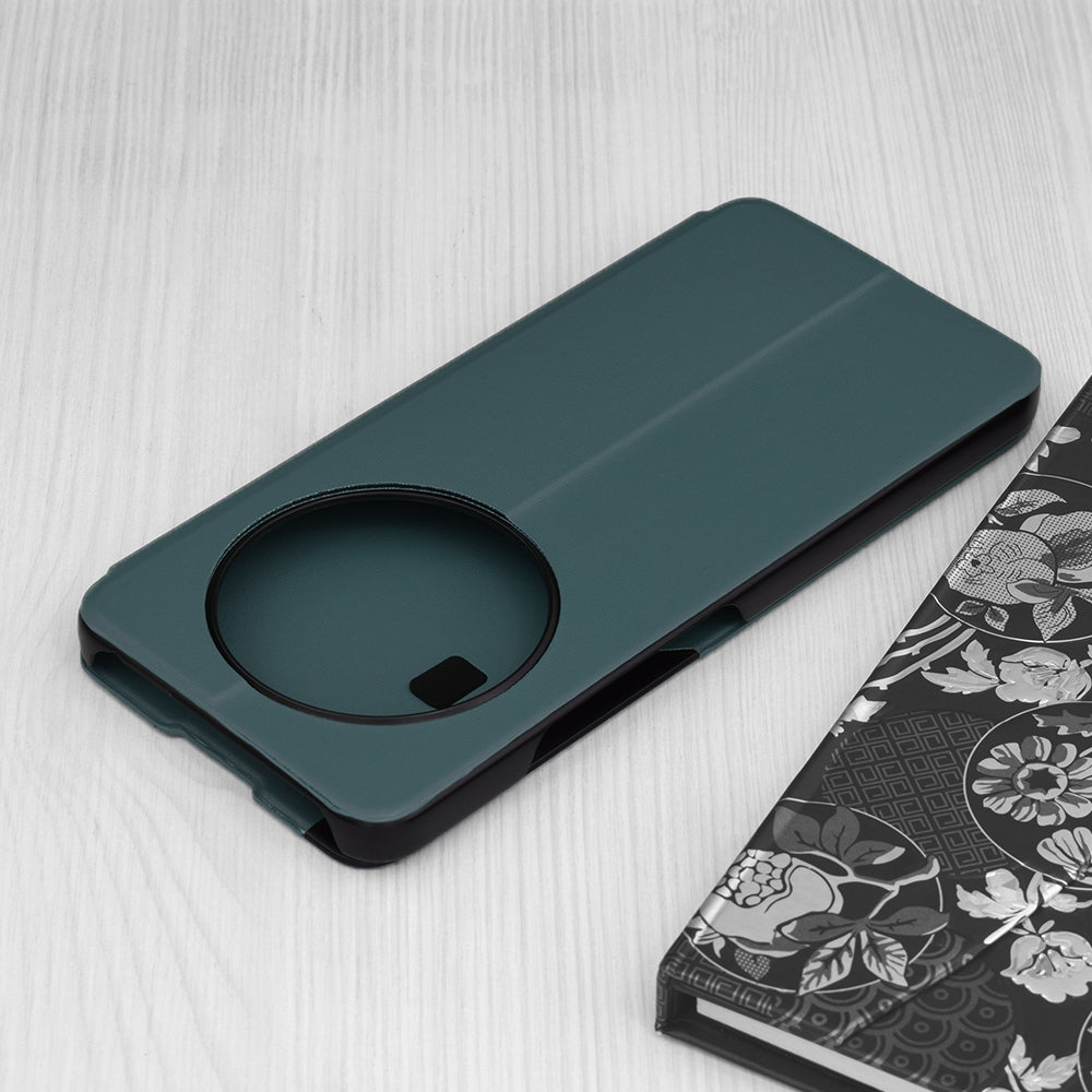 Ovitek za Xiaomi Poco C75 / Redmi 14C, Techsuit, eFold, Zelen