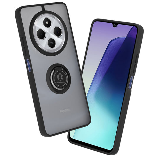 Ovitek za Xiaomi Poco C75 / Redmi 14C, Techsuit, Glinth, Črn
