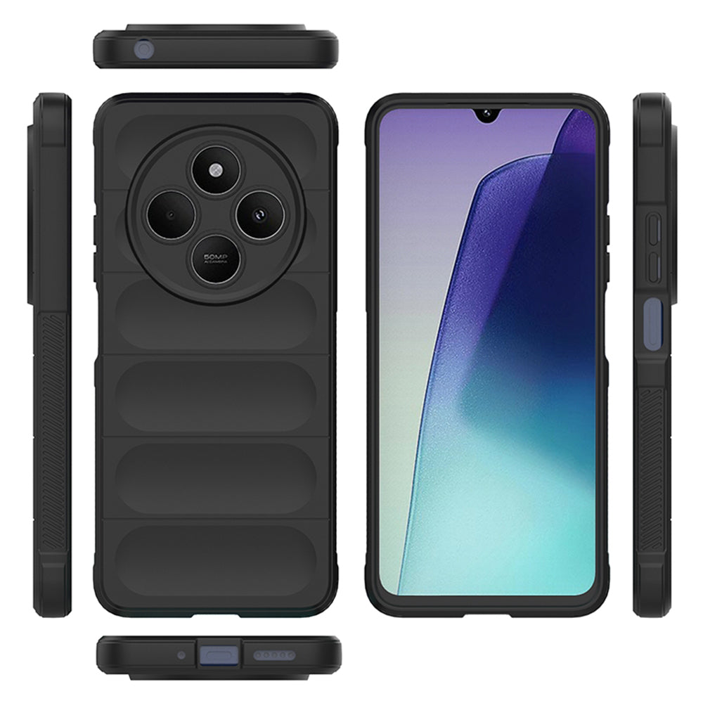 Ovitek za Xiaomi Poco C75 / Redmi 14C, Techsuit, Magic Shield, Zeleno