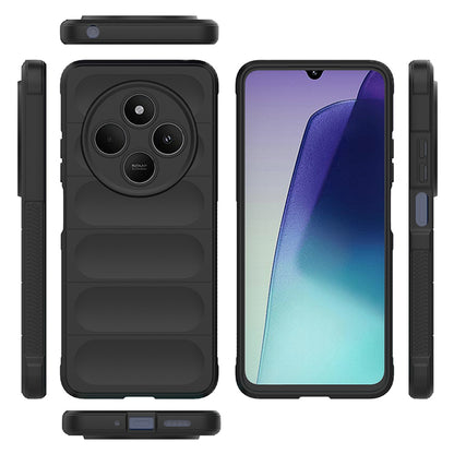 Ovitek za Xiaomi Poco C75 / Redmi 14C, Techsuit, Magic Shield, Zeleno