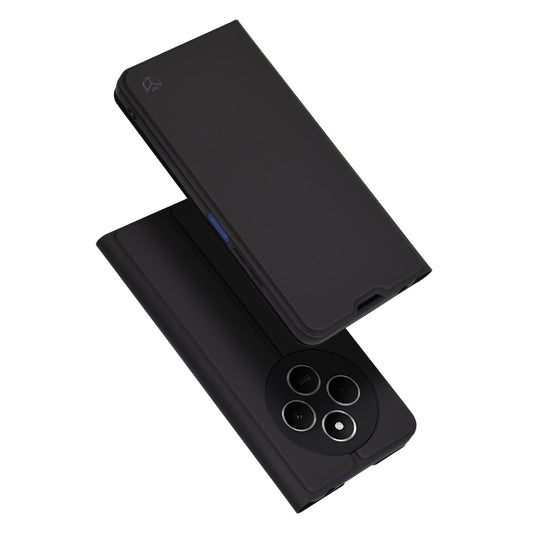 Ovitek za Xiaomi Poco C75 / Redmi 14C, Techsuit, Magskin Book, Črn