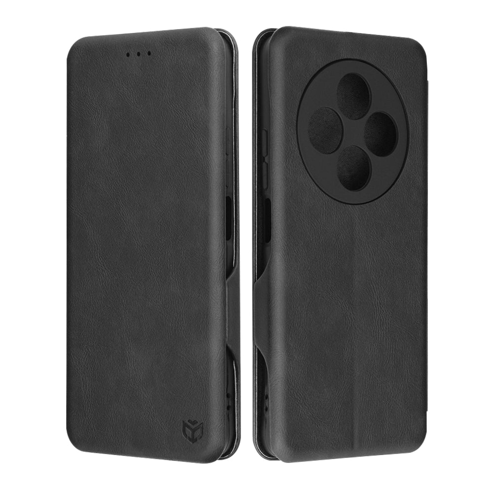 Ovitek za Xiaomi Poco C75 / Redmi 14C, Techsuit, Safe Wallet Plus, Črna