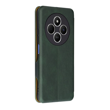 Ovitek za Xiaomi Poco C75 / Redmi 14C, Techsuit, Safe Wallet Plus, Zelen