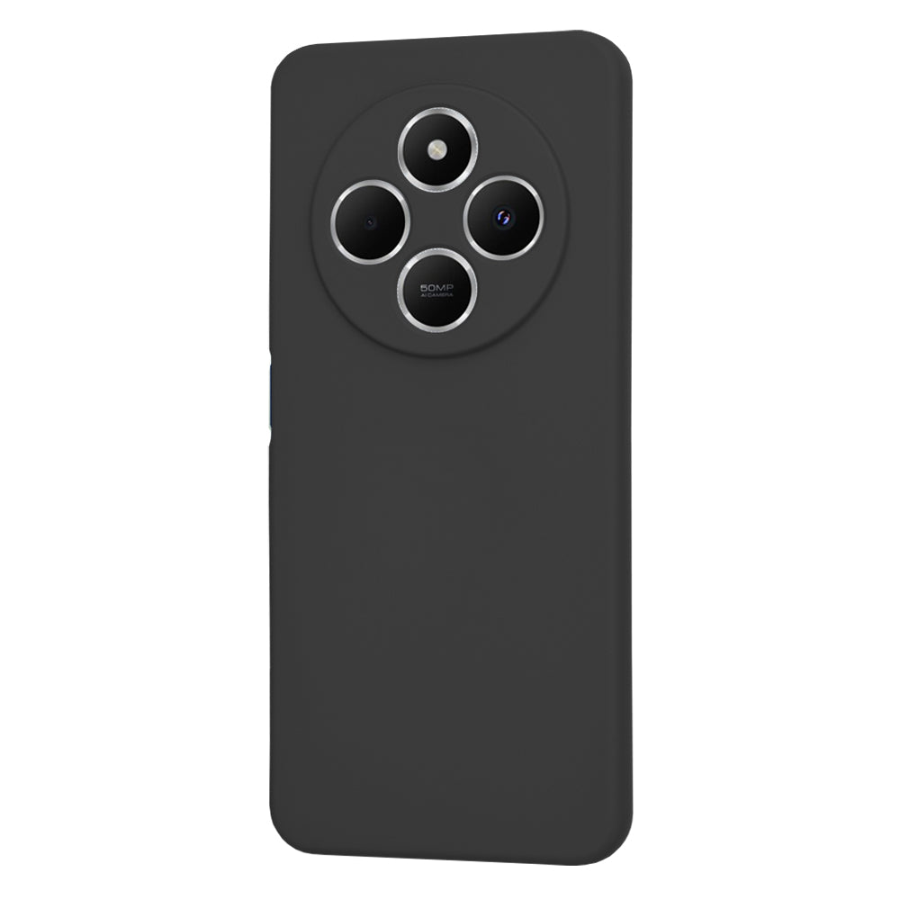 Ovitek za Xiaomi Poco C75 / Redmi 14C, Techsuit, SoftFlex, Črn