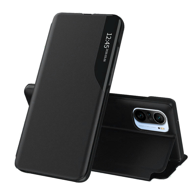 Ovitek za Xiaomi Poco F3 / Mi 11i, Techsuit, eFold, Črn